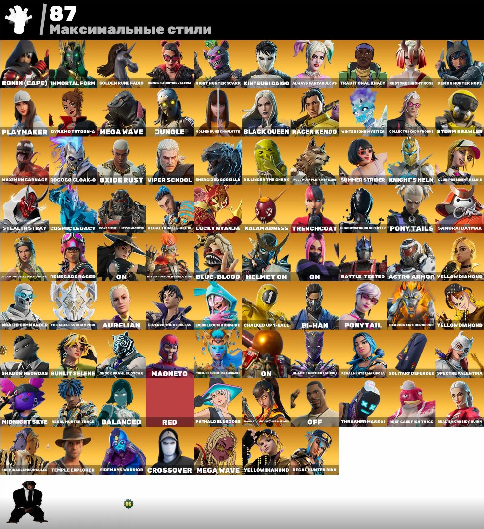 🎨 285 skins | 🌟 Fortnite account