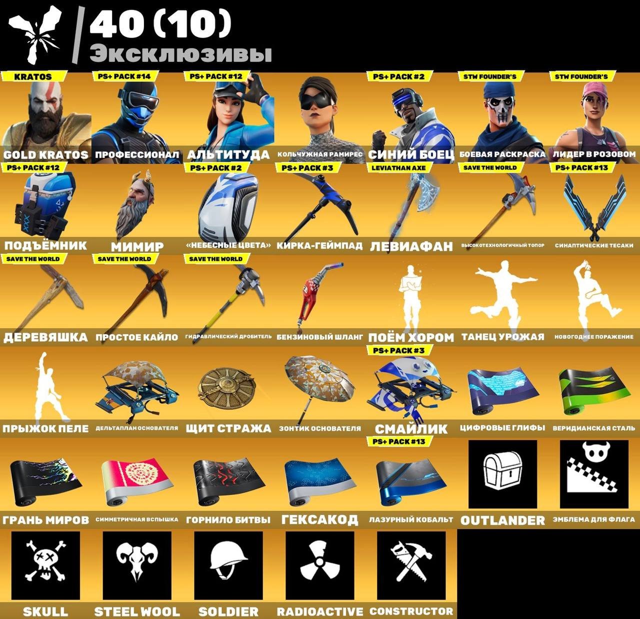 🎨 112 skins | 🌟 Fortnite account