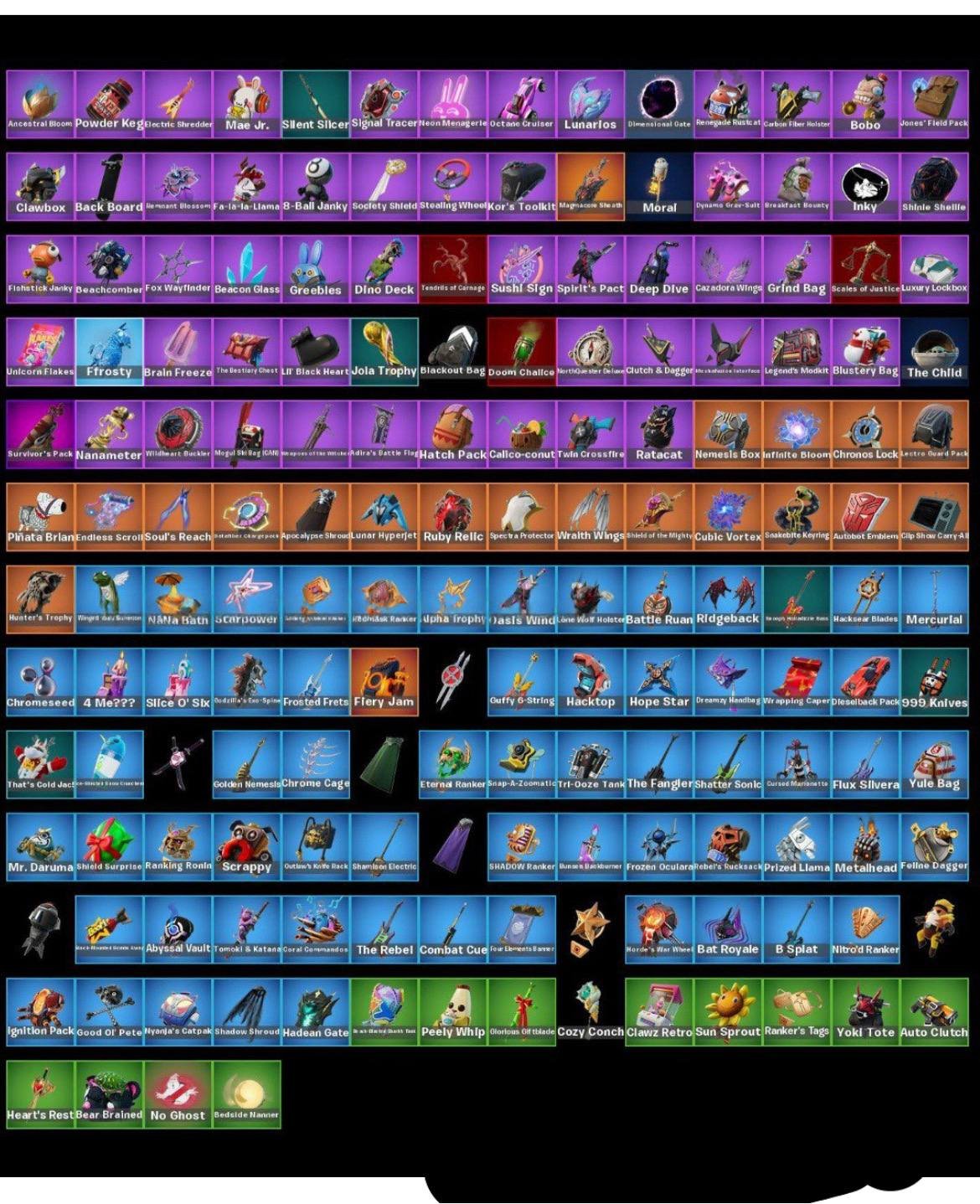 🎨 116 skins | 🌟 Fortnite account