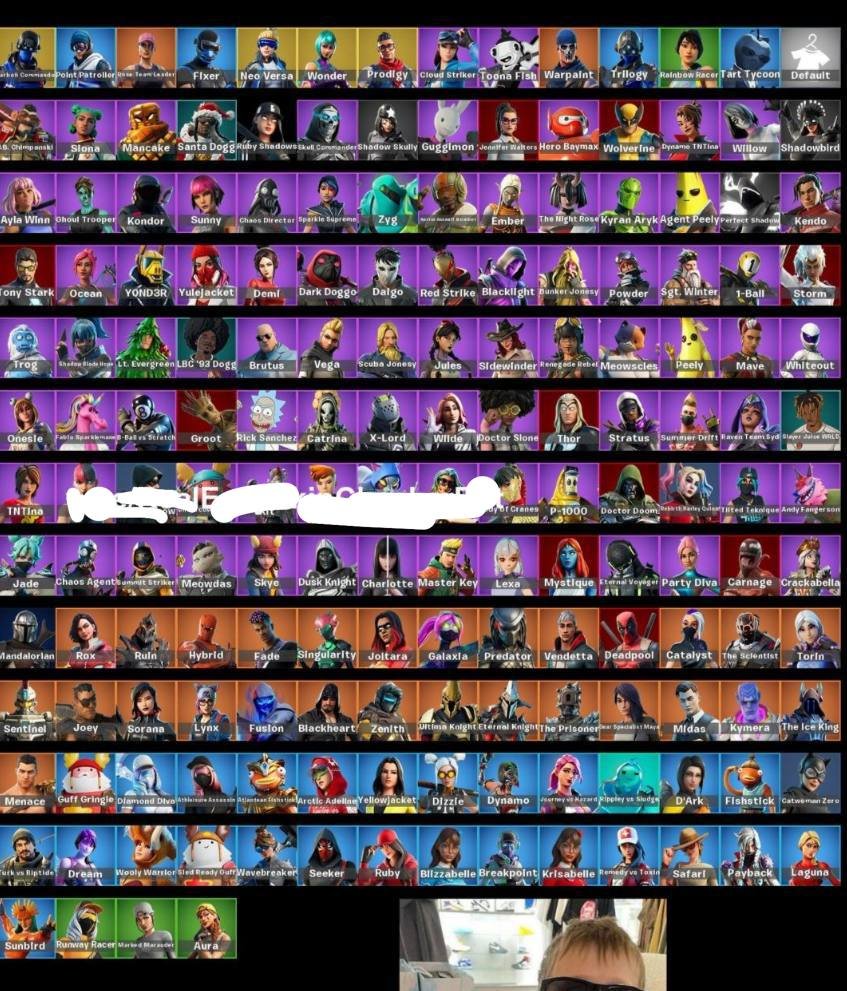 💎 187 skins | 🌟 Fortnite account