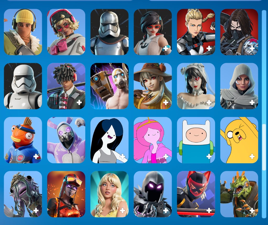 🎨 124 скіна | 🌟 Fortnite акаунт