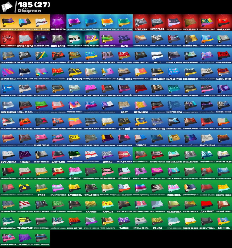 🎨 183 skins | 🌟 Fortnite account