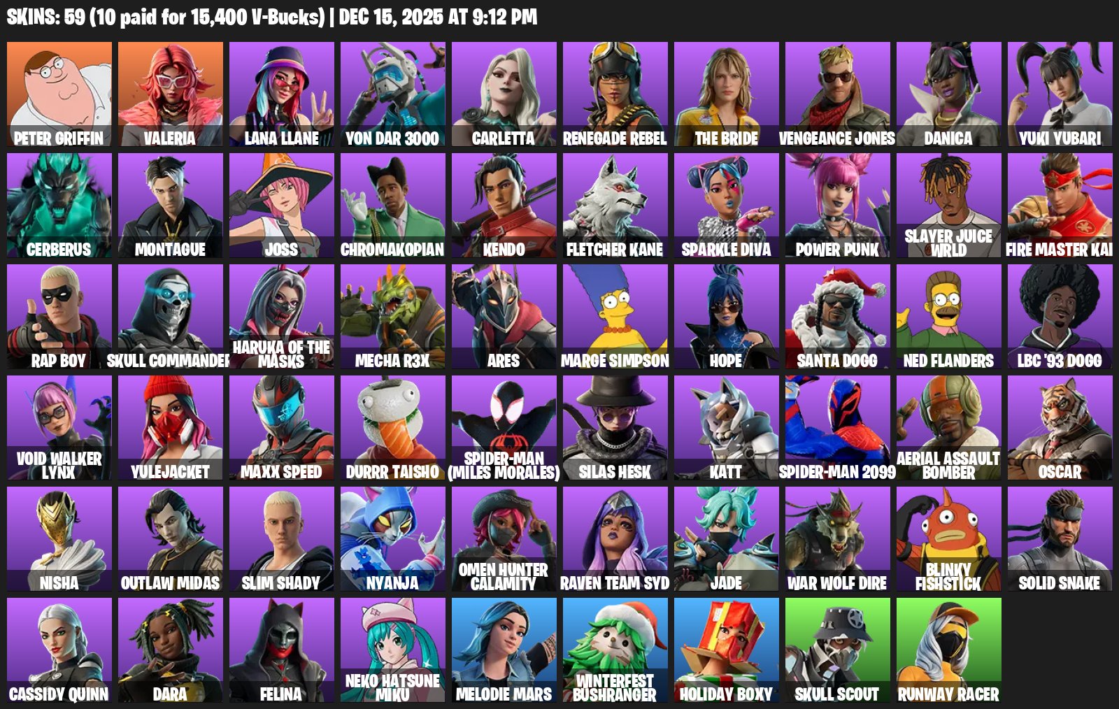 🎨 60 skins | 🌟 Fortnite account