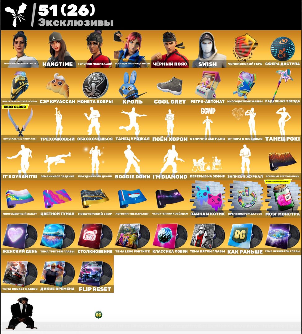 🎨 241 skins | 🌟 Fortnite account