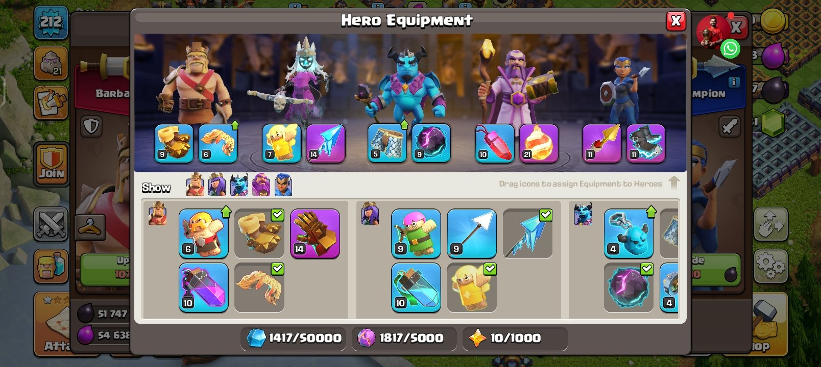 🏰 Clash of Clans акаунт | Ратуша 16 рівня | Рівень 215