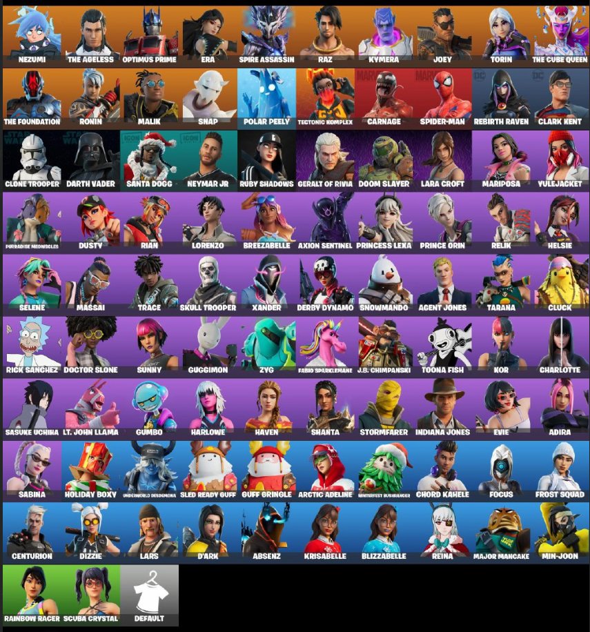 🎨 94 skins | 🌟 Fortnite account