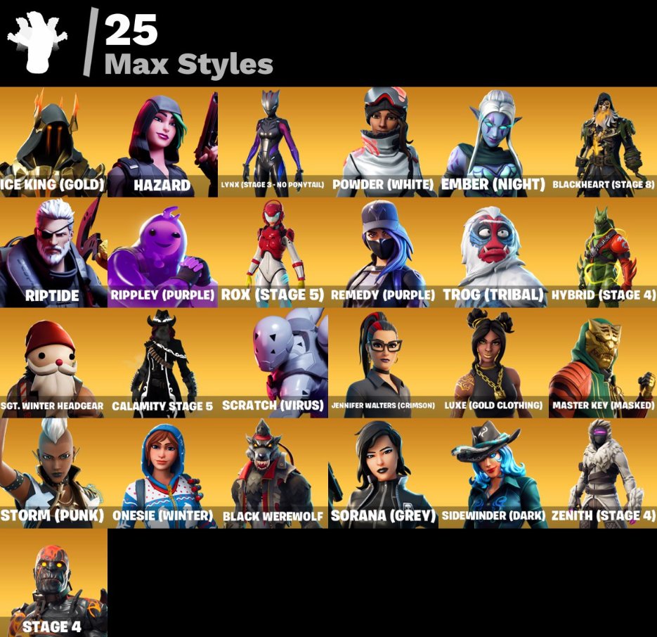 💖 Full access | 🎮 47 skins | 🌟 Exclusives: Drift, Take the Elf, etc.