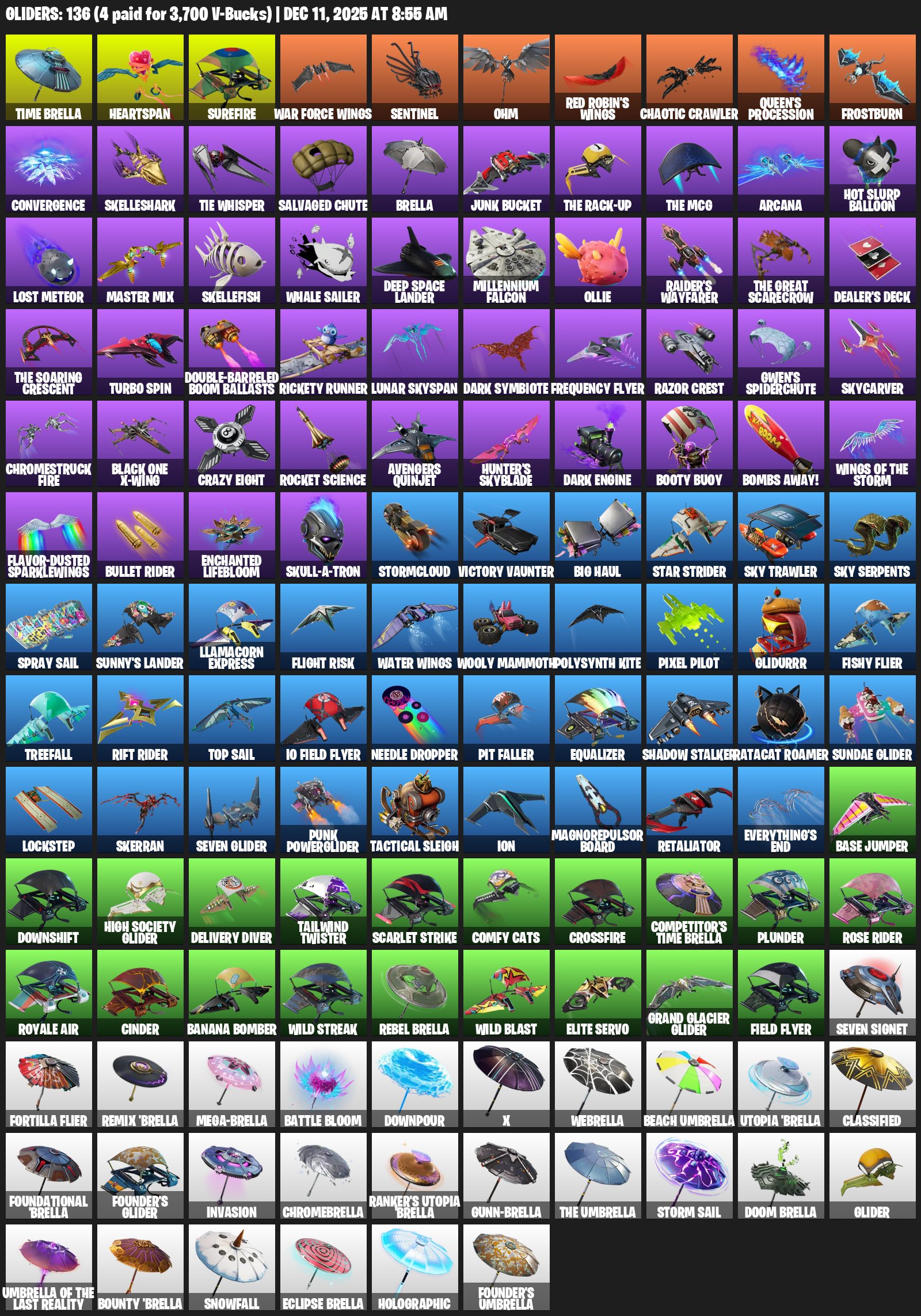 🎨 130 skins | 🌟 Fortnite account