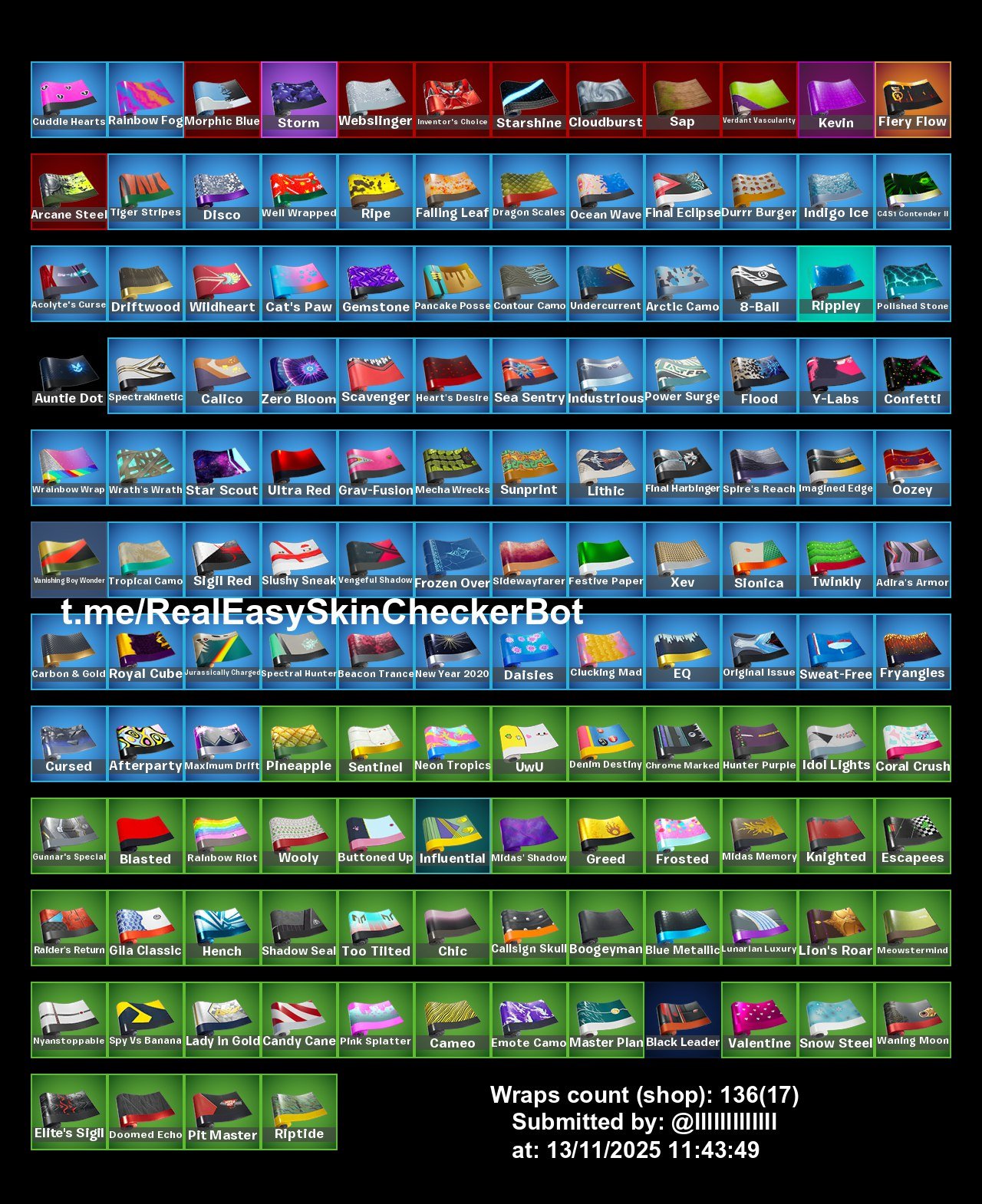 🎨 179 skins | 🌟 Fortnite account