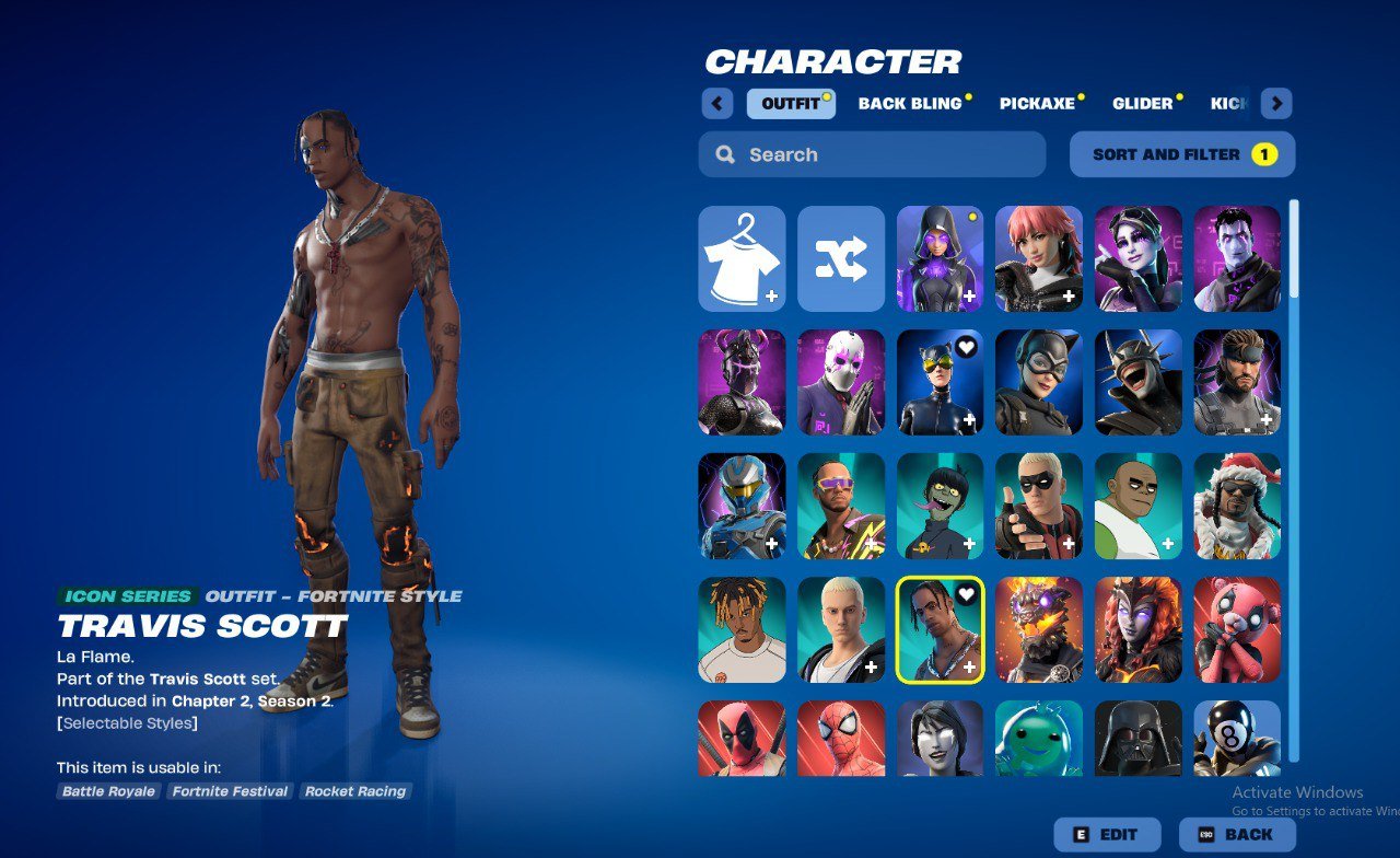 🎨 189 skins | 🌟 Fortnite account