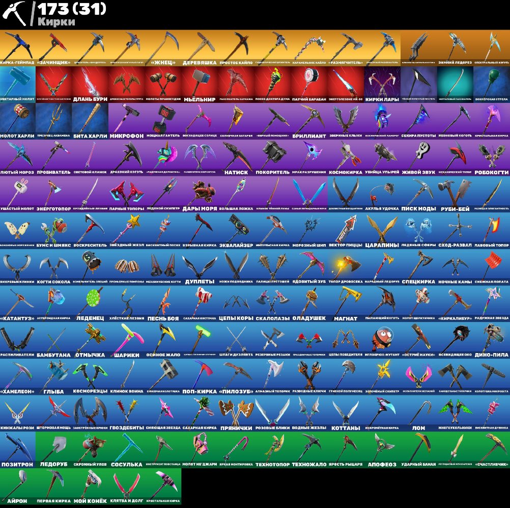 🎨 207 skins | 🌟 Fortnite account