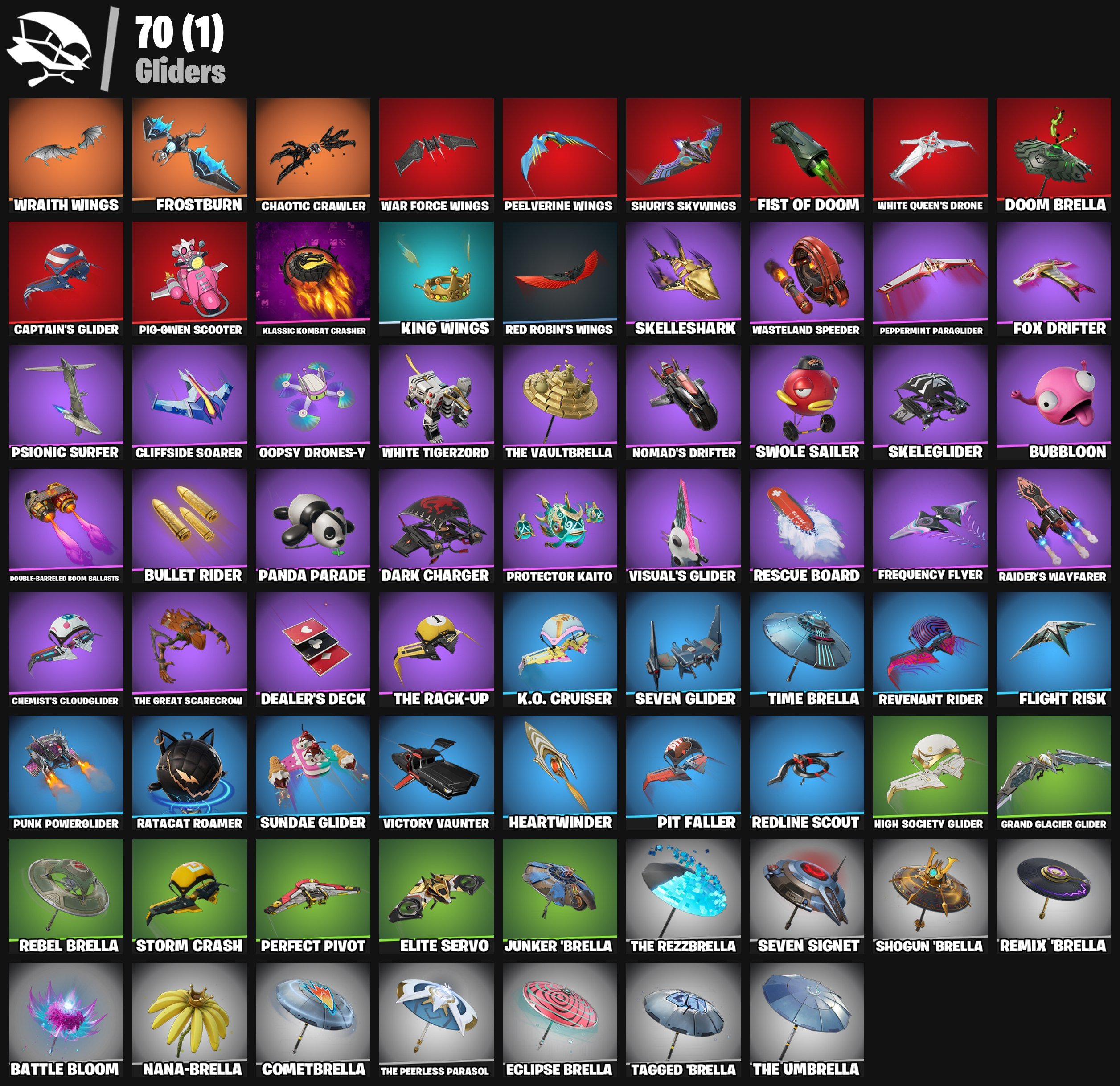 🎨 53 скина | 🌟 Fortnite аккаунт