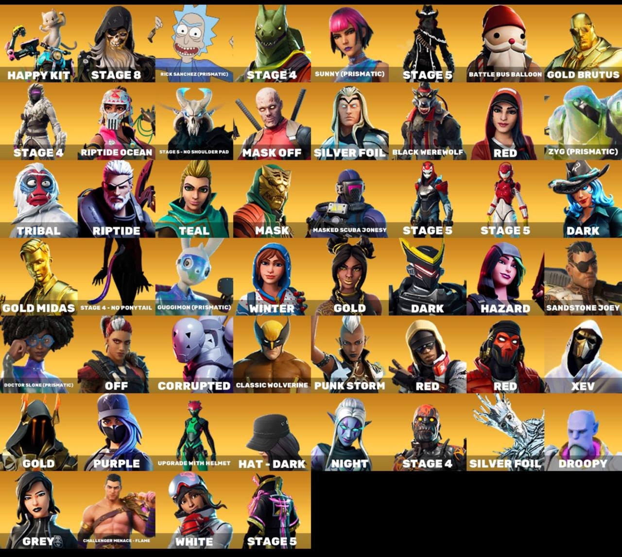 🎨 141 скін | 🌟 Fortnite акаунт