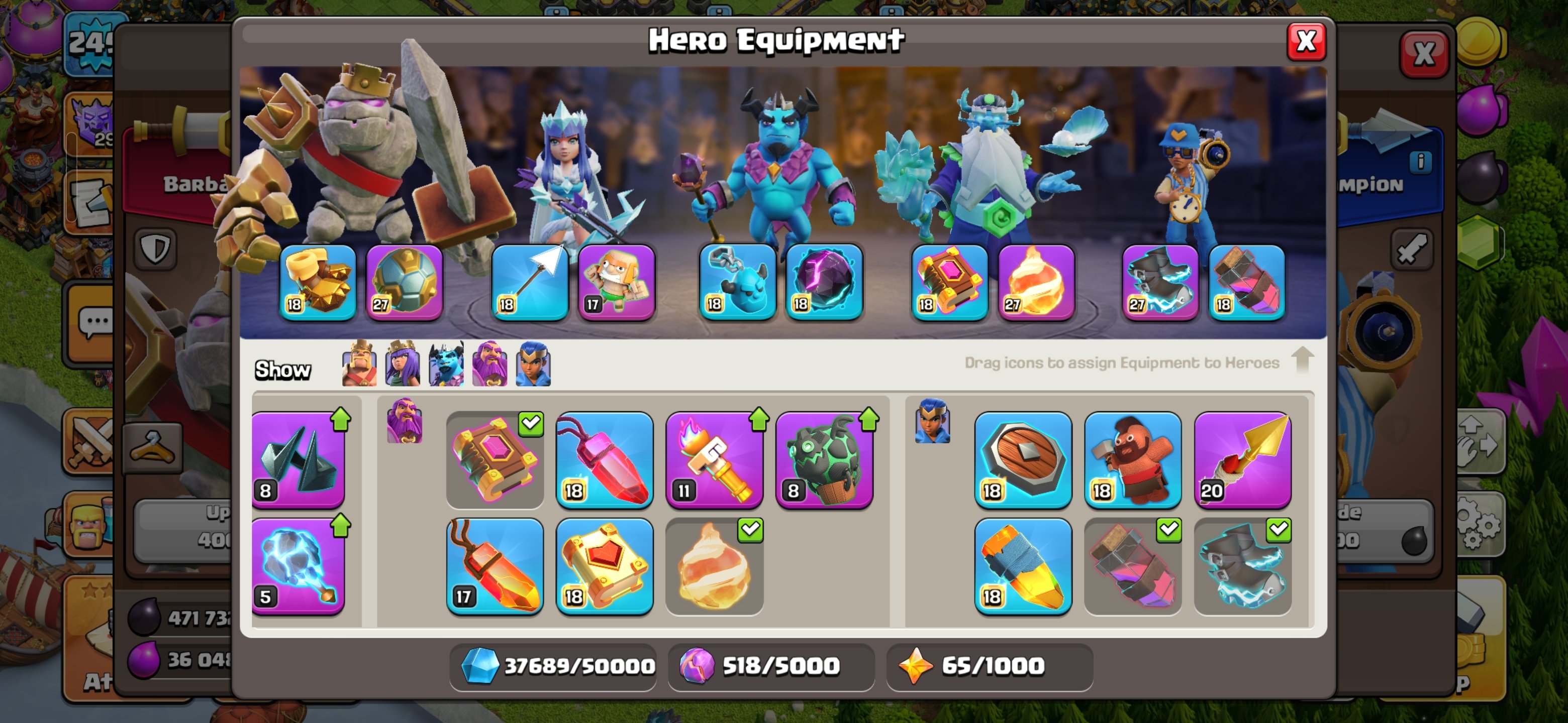 🏰 Clash of Clans account | Town Hall 17 | Level 100