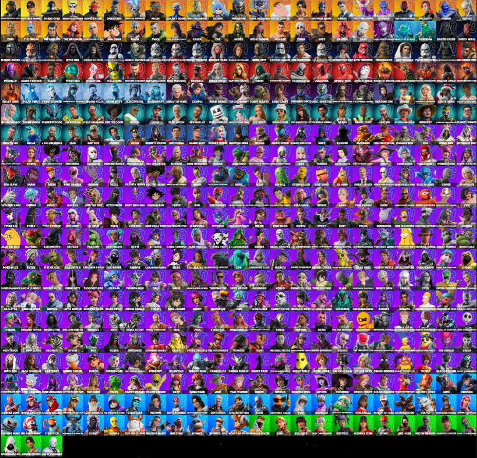 🎨 486 скинов | 🌟 Fortnite аккаунт