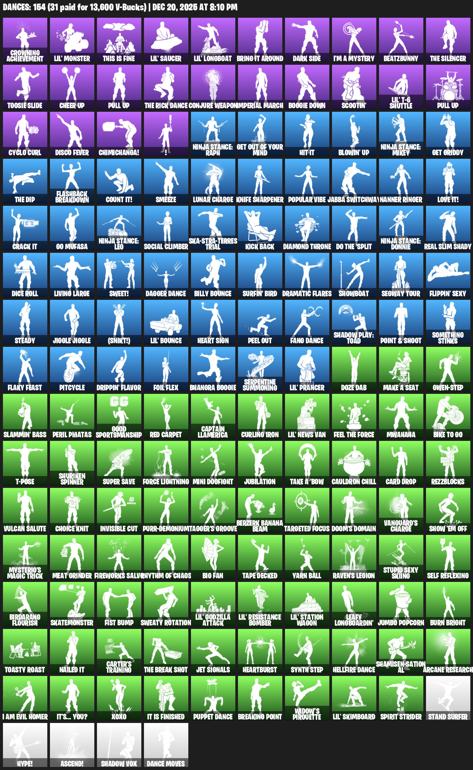 🎨 150 скінів | 🌟 Fortnite акаунт