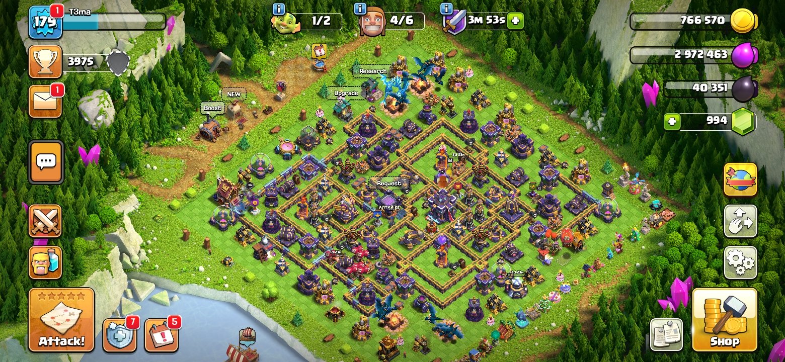 🏰 Clash of Clans акаунт | Ратуша 14 | Рівень 14