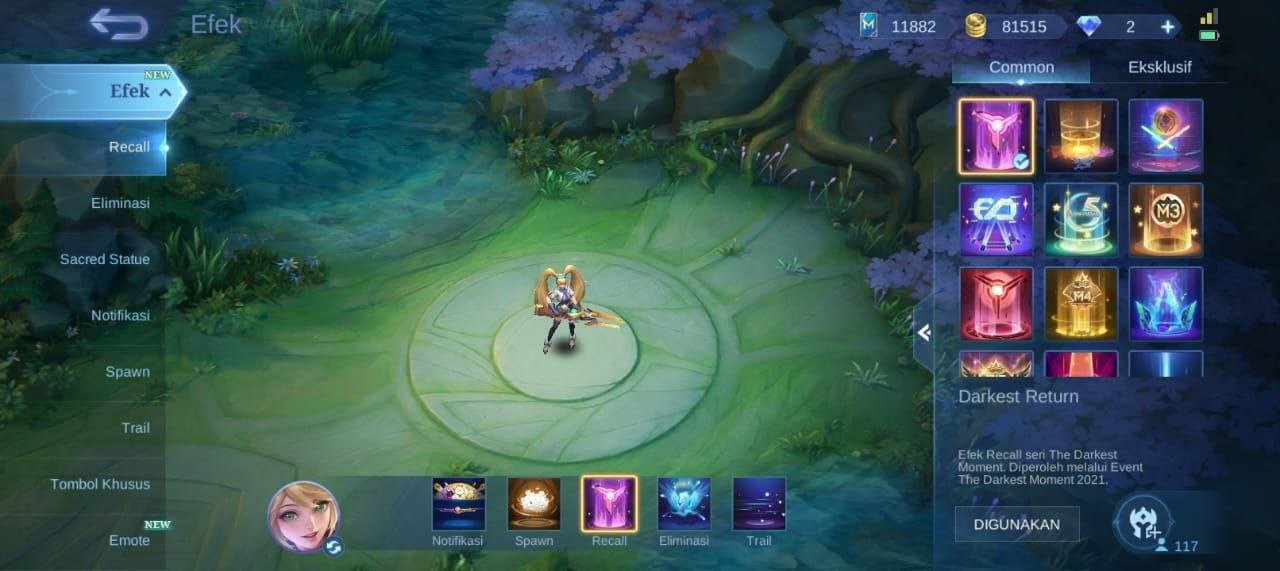 🎮 Mobile Legends account | Mythic | 117 heroes | 208 skins