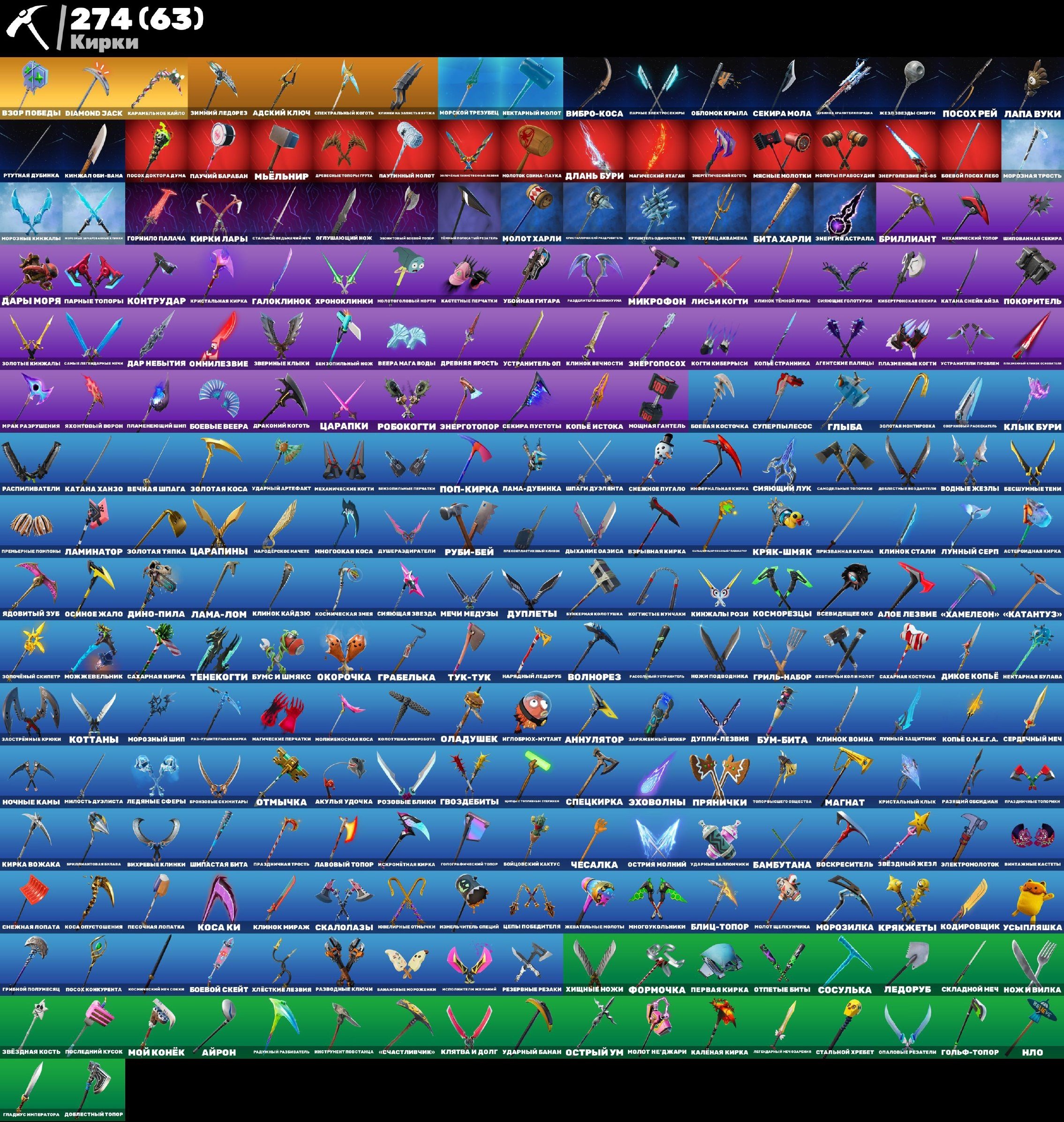 🎨 266 скинов | 🌟 Fortnite аккаунт