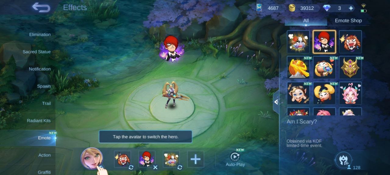 🎮 Mobile Legends аккаунт | Мифический | 128 героев | 193 облика