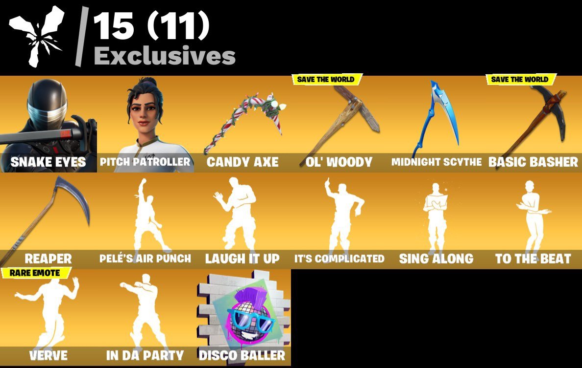 🎨 226 skins | 🌟 Fortnite account