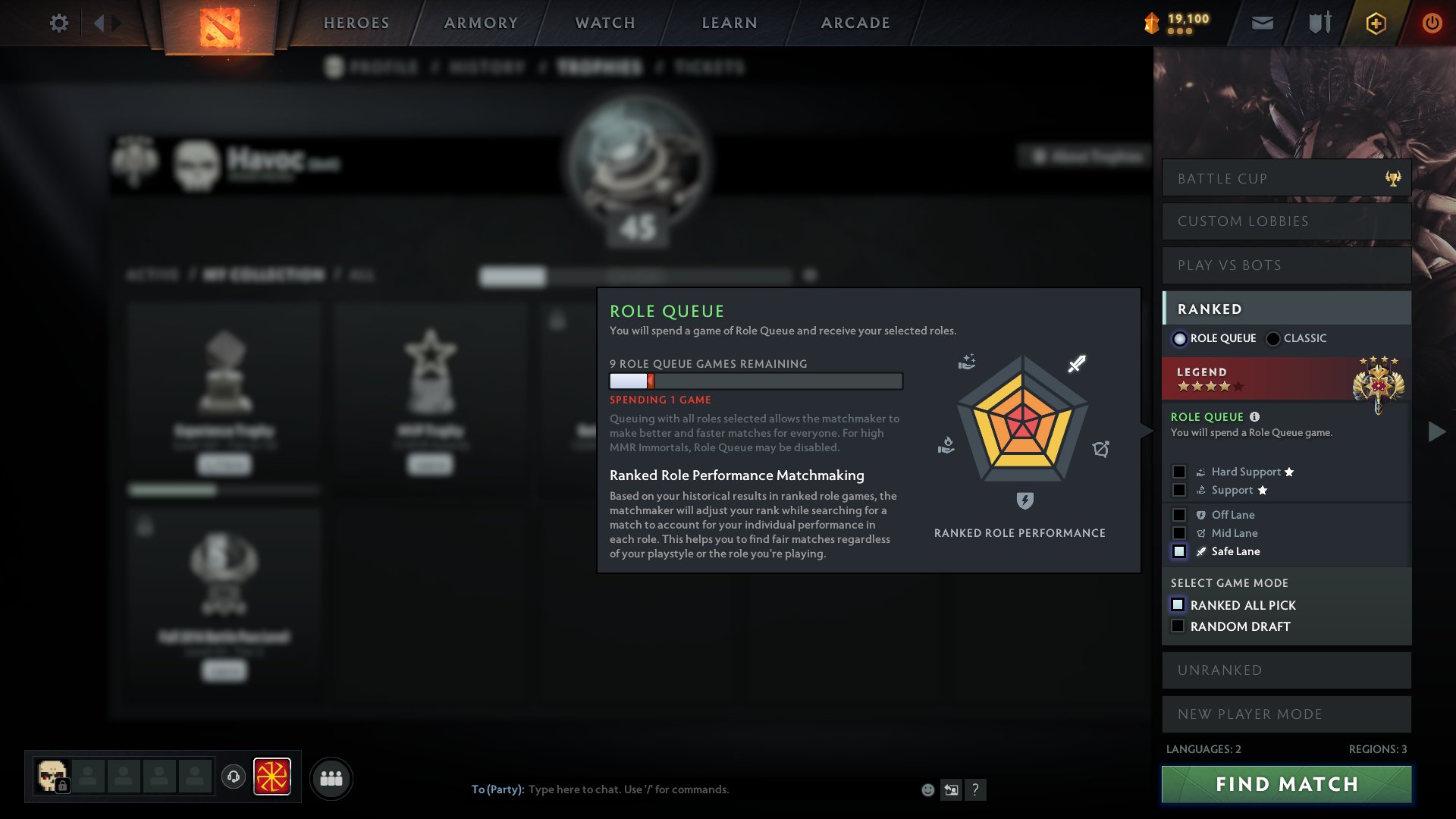 🏅 MMR 3822 | 🕒 889 годин | 🛡 7681