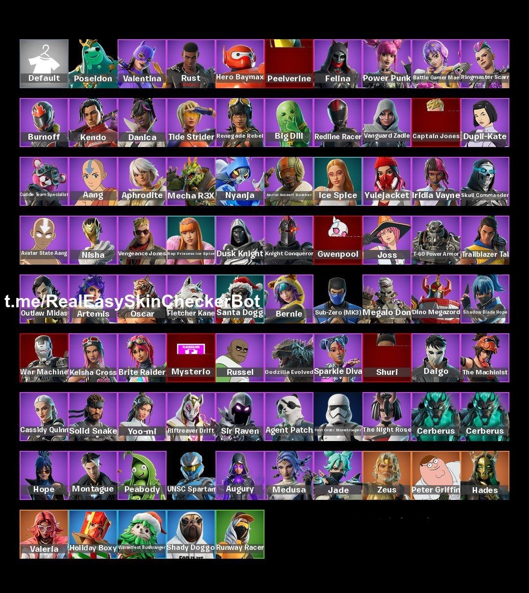 🎨 86 skins | 🌟 Fortnite account