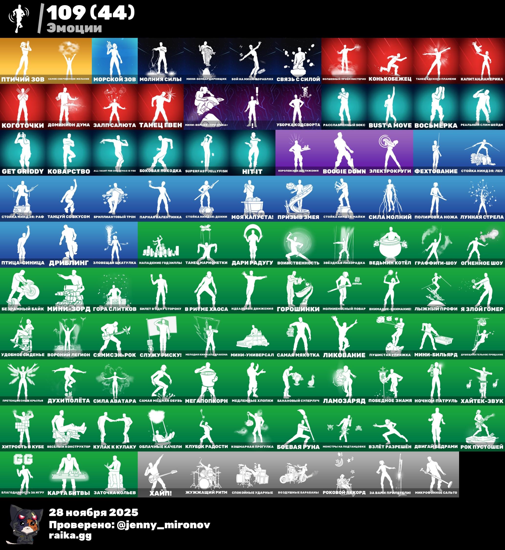 🎨 111 skins | 🌟 Fortnite account