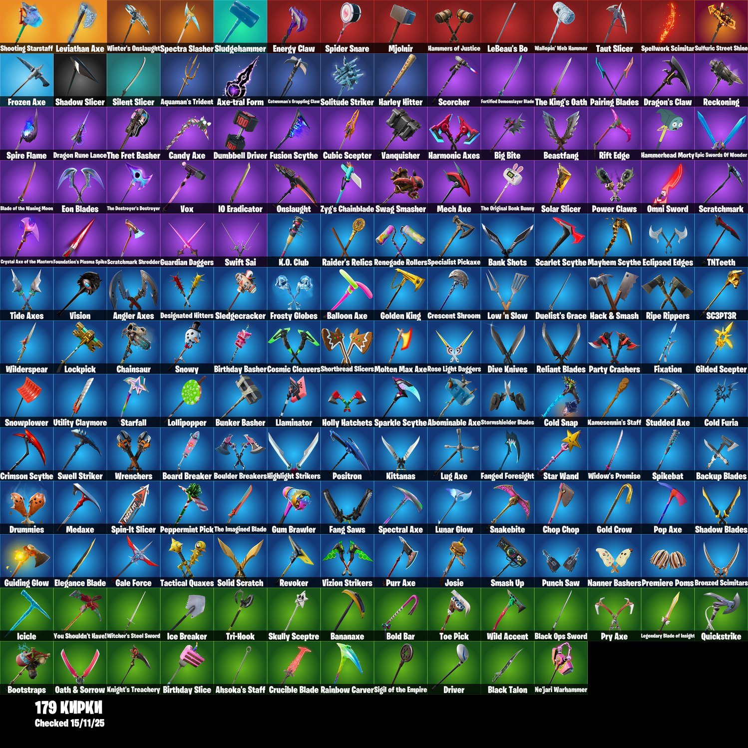 🎨 198 скінів | 🌟 Fortnite акаунт