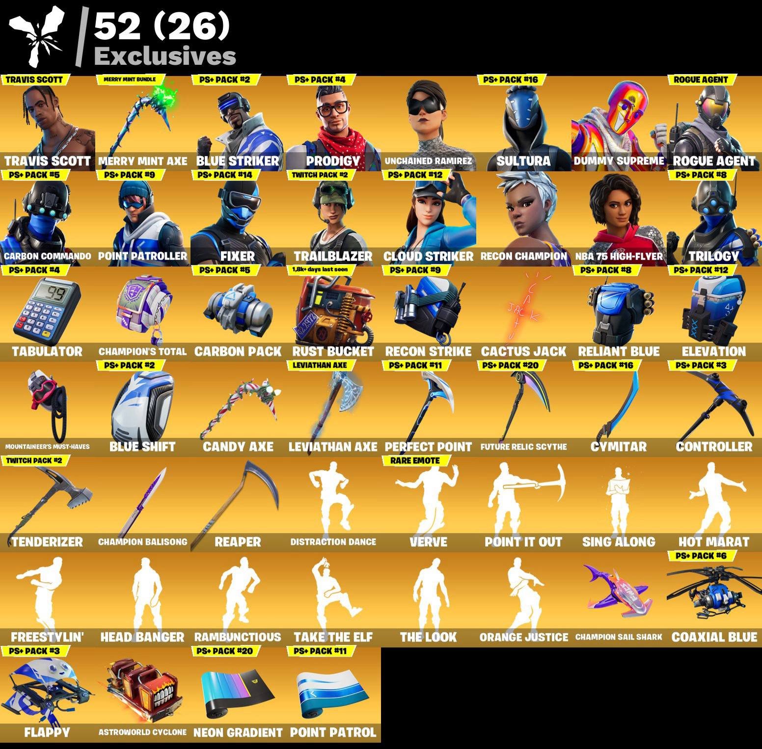 🎨 330 скинов | 🌟 Fortnite аккаунт