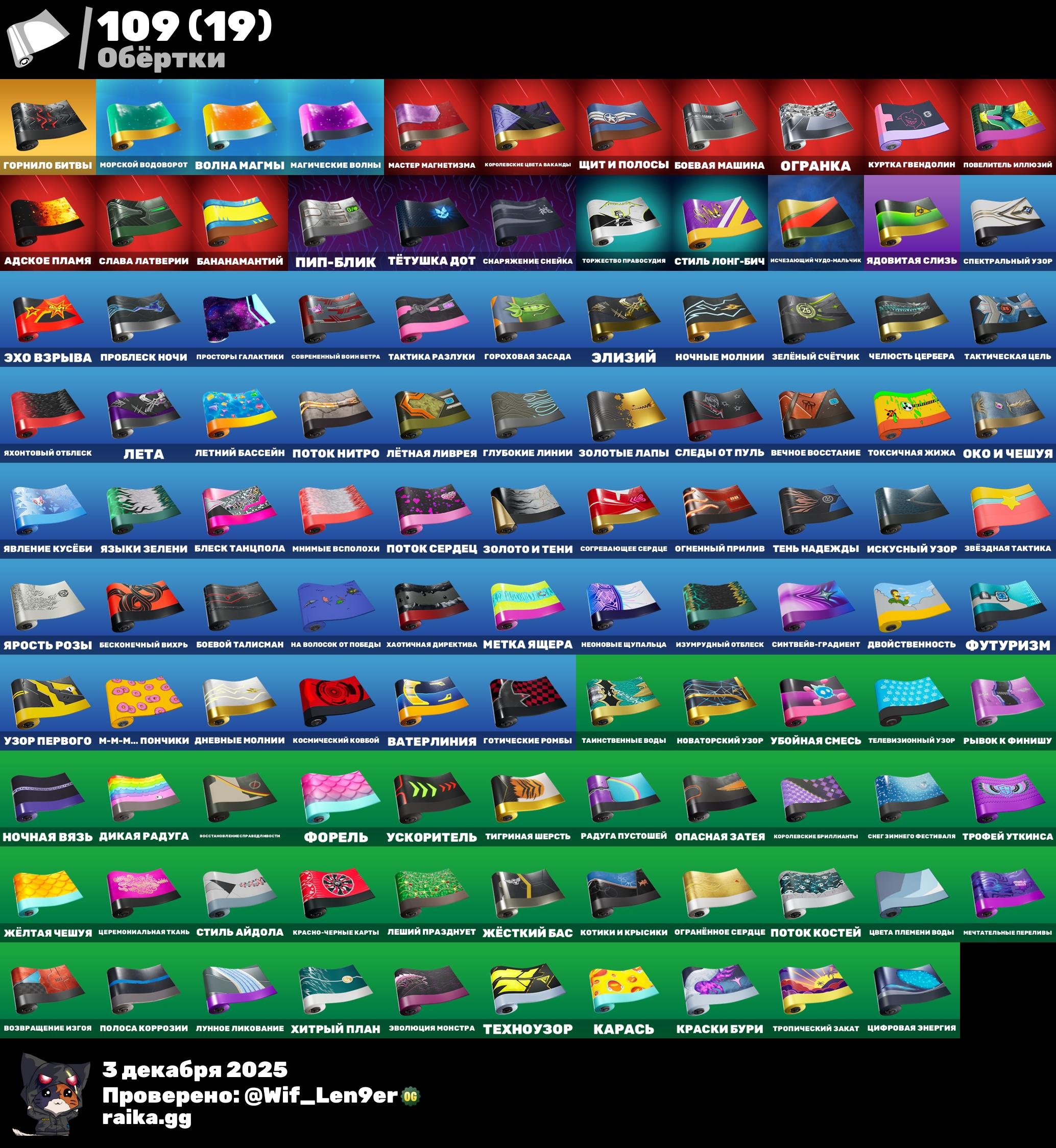 🎨 112 skins | 🌟 Fortnite account