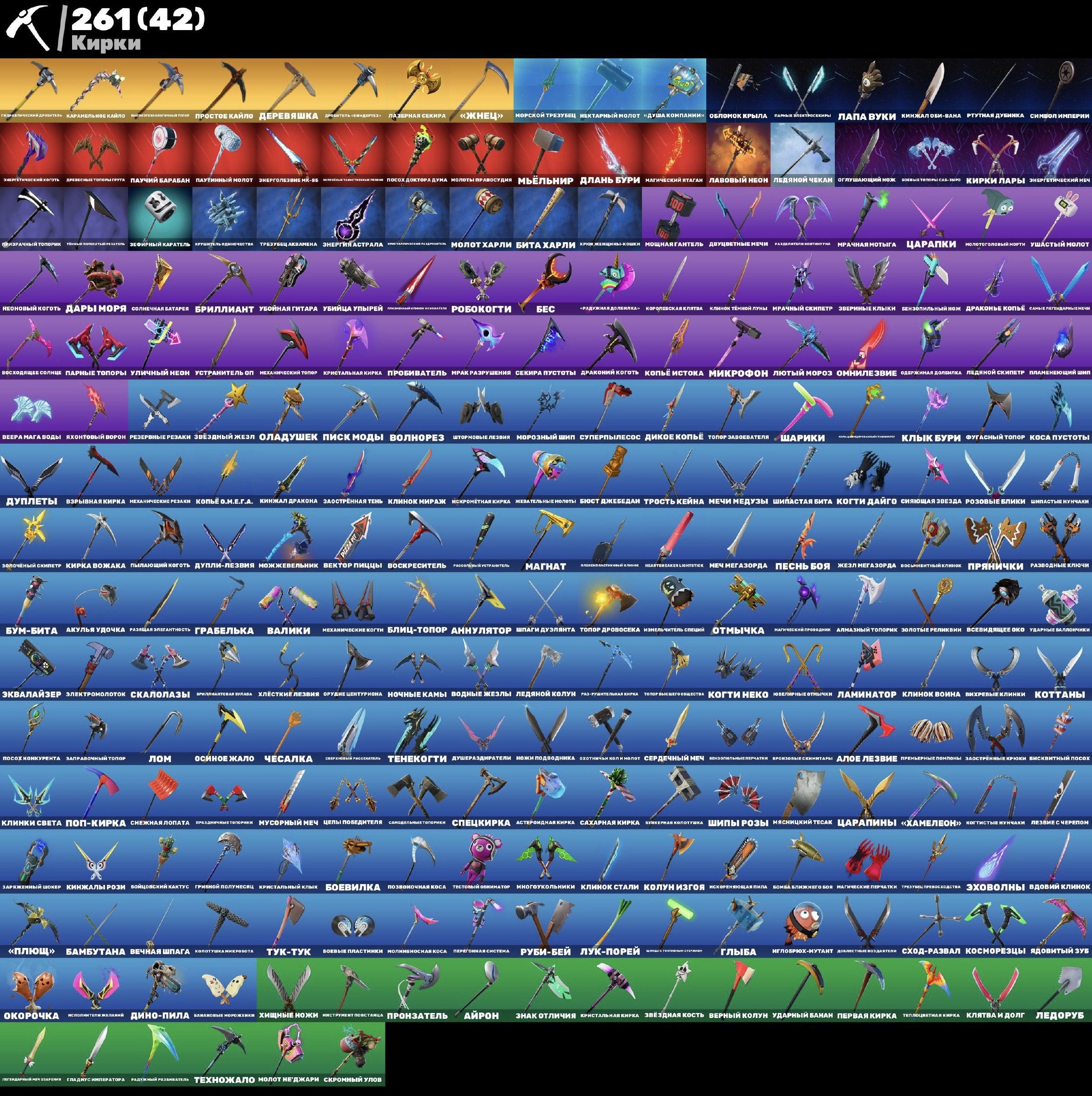 🎨 308 скінів | 🌟 Fortnite акаунт