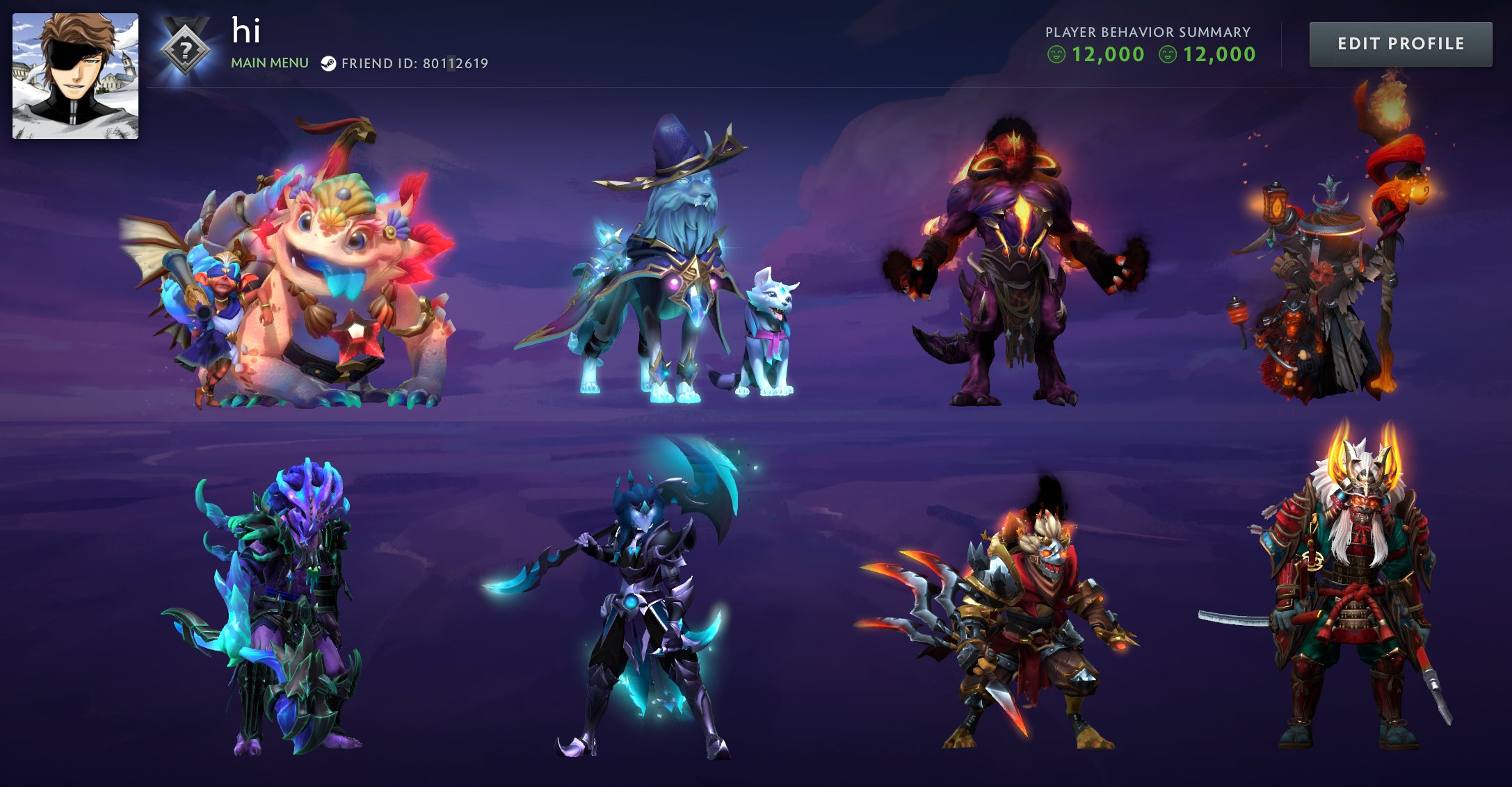 🏅 MMR 2500 | 🕒 3200 hours | 🛡 12000