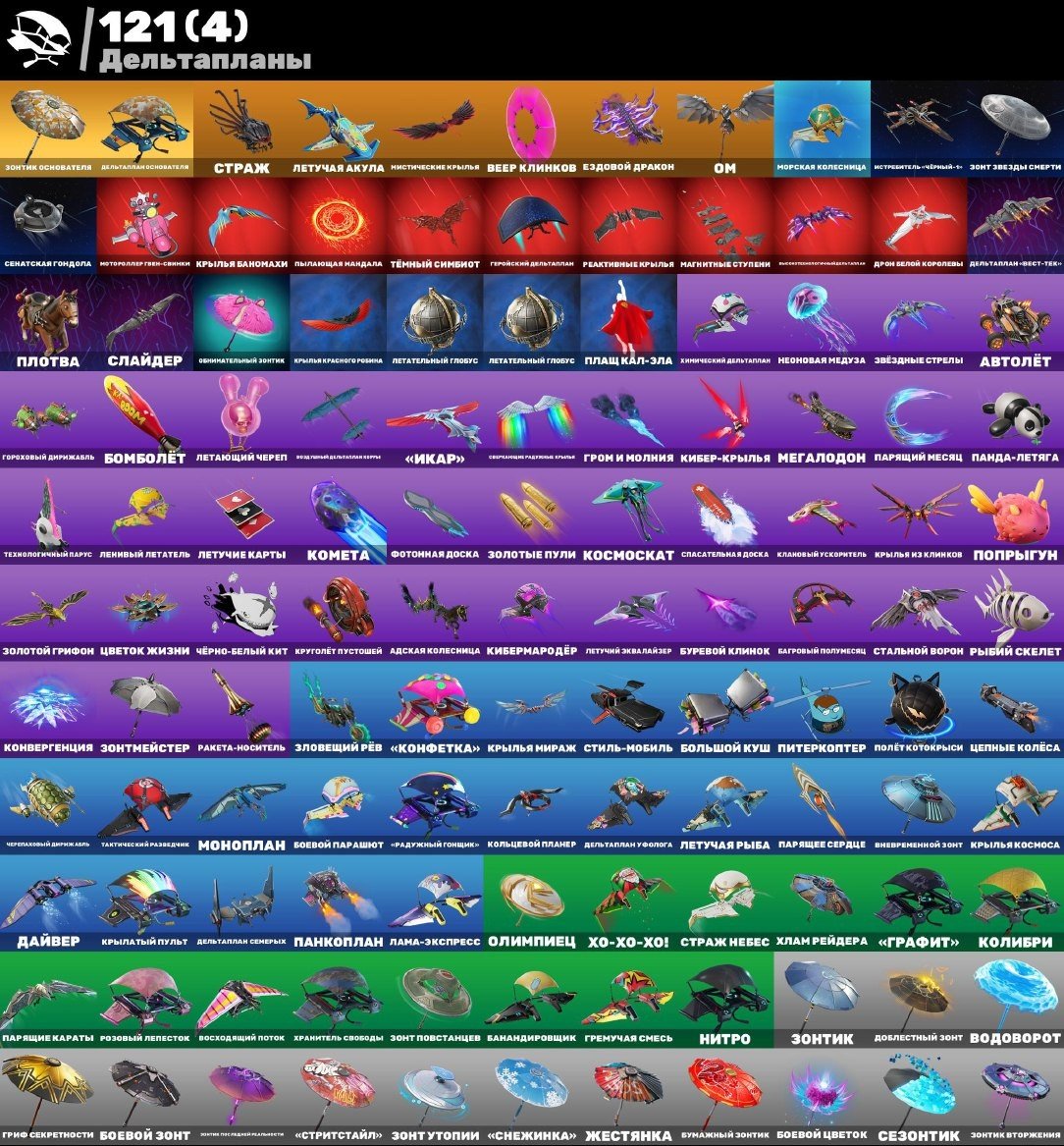 🎨 121 skins | 🌟 Fortnite account