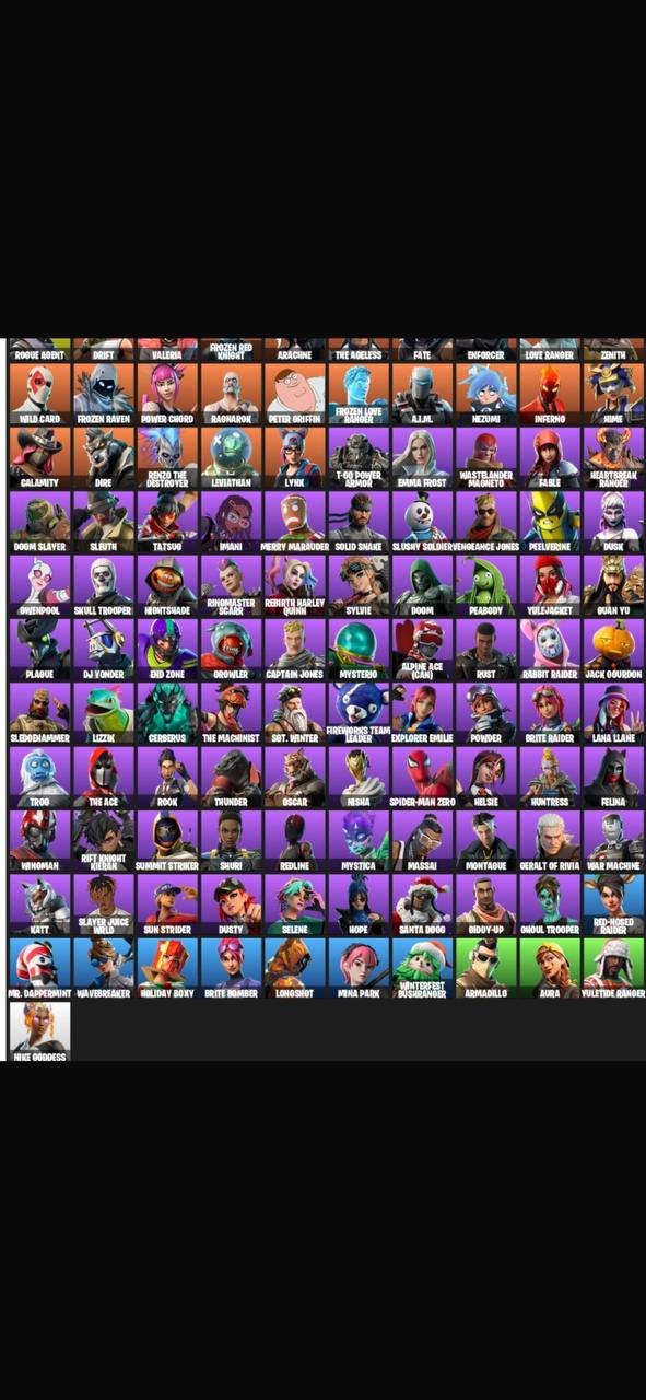 🎨 113 skins | 🌟 Fortnite account