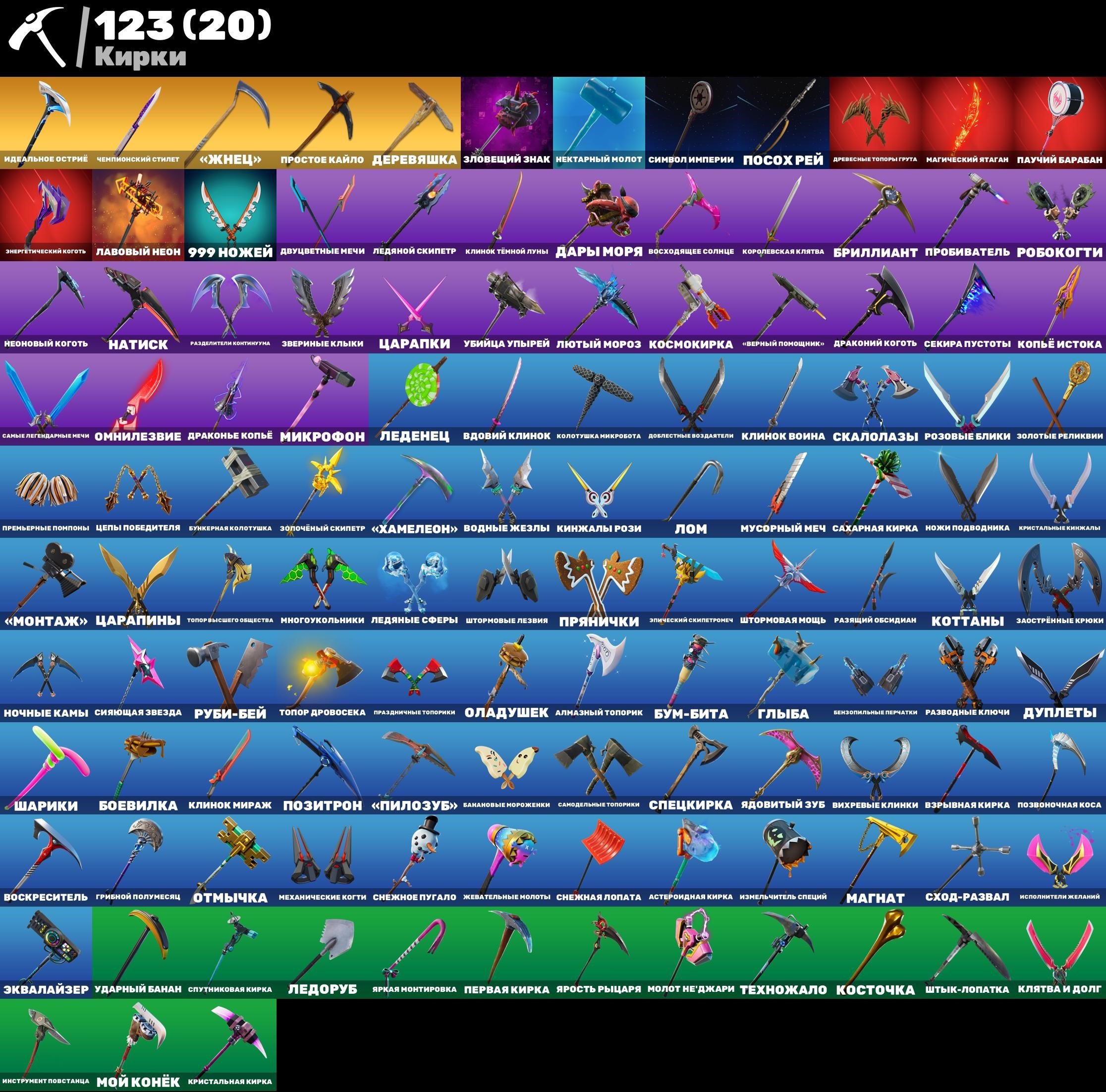 🎨 126 скінів | 🌟 Fortnite акаунт