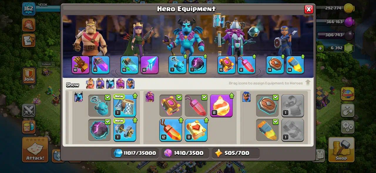 🏰 Clash of Clans акаунт | Ратуша 14 | Рівень 66