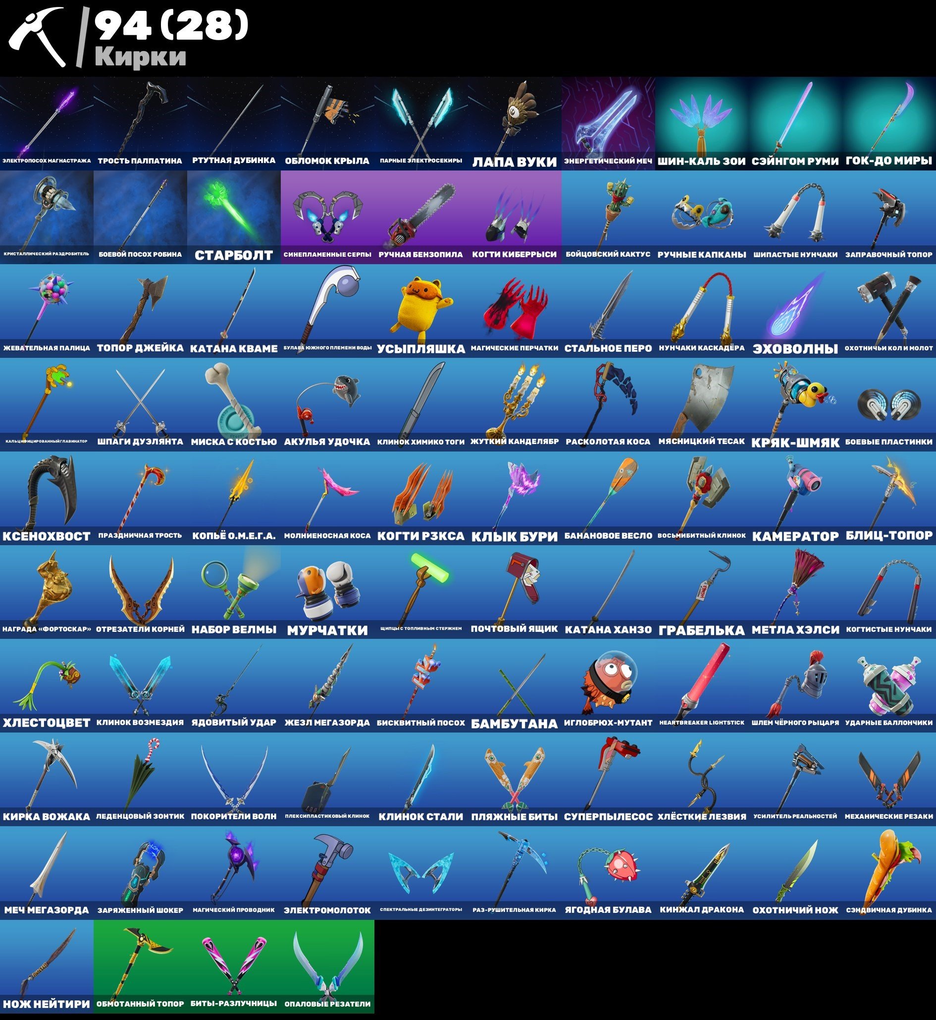 🎨 116 скінів | 🌟 Fortnite акаунт