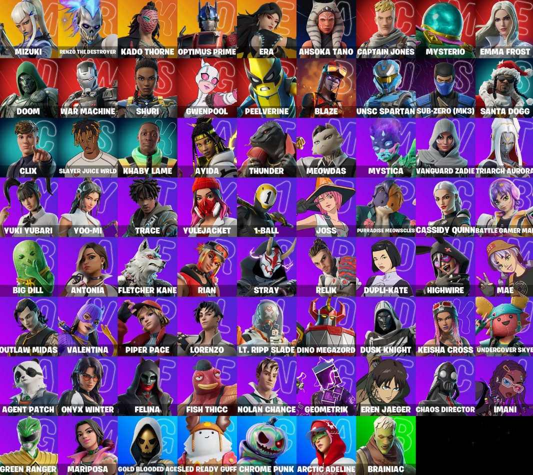 🎨 70 skins | 🌟 Fortnite account