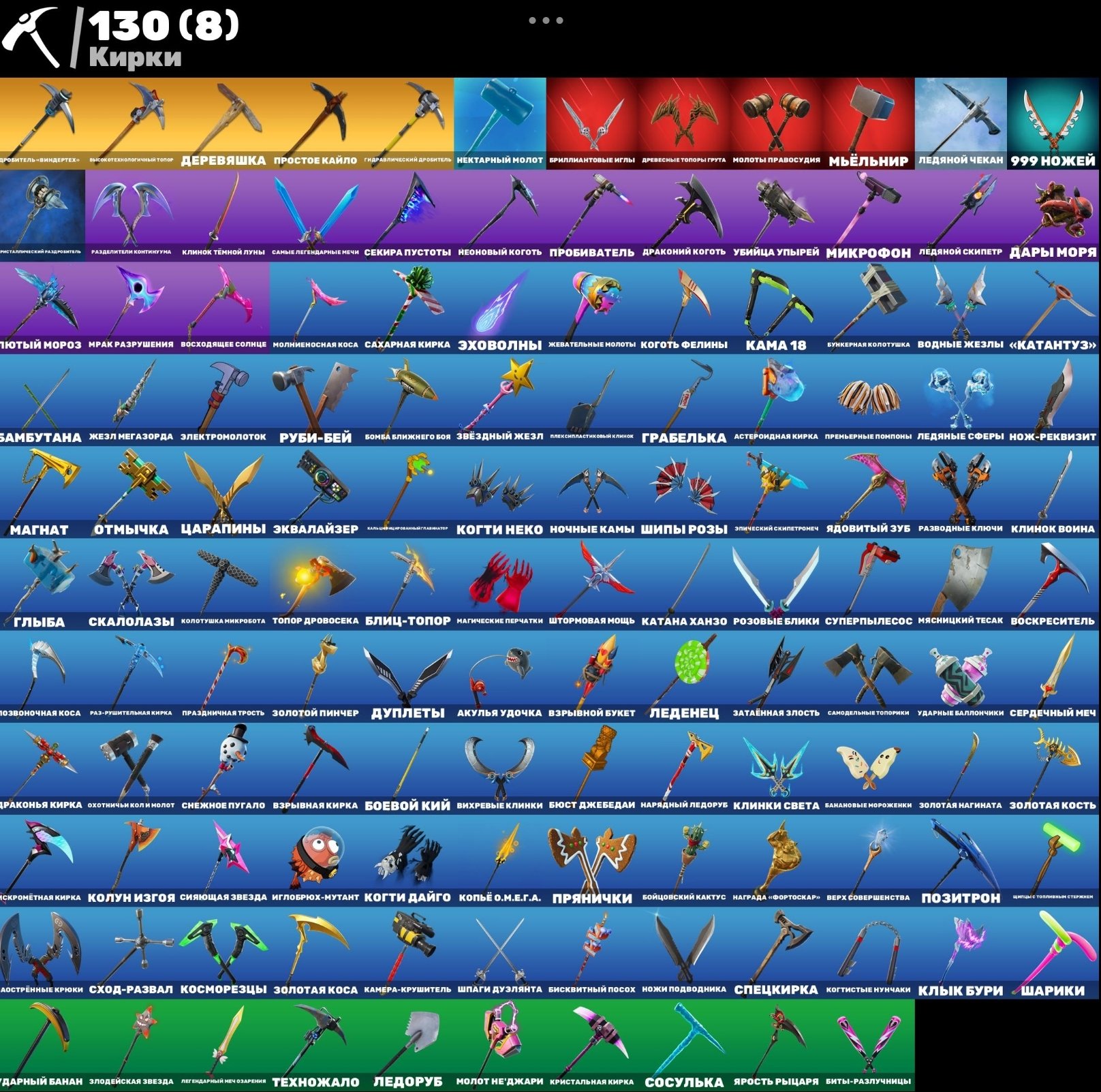 🎨 118 skins | 🌟 Fortnite account