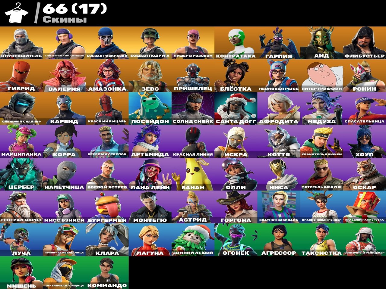 🎨 77 skins | 🌟 Fortnite account