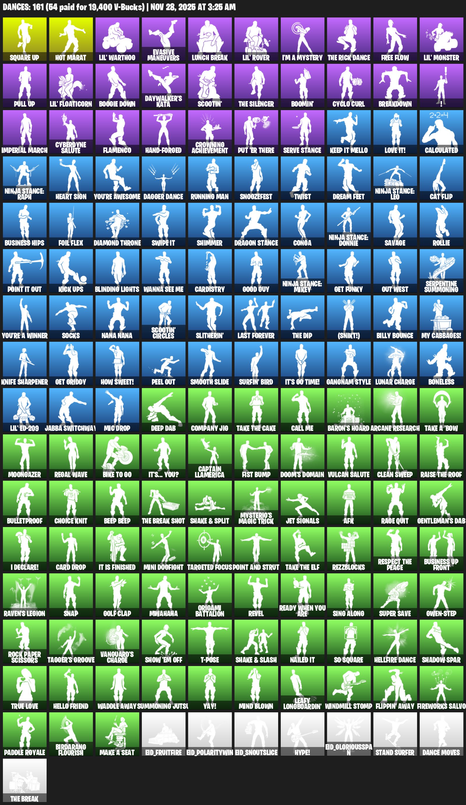 🎨 134 skins | 🌟 Fortnite account