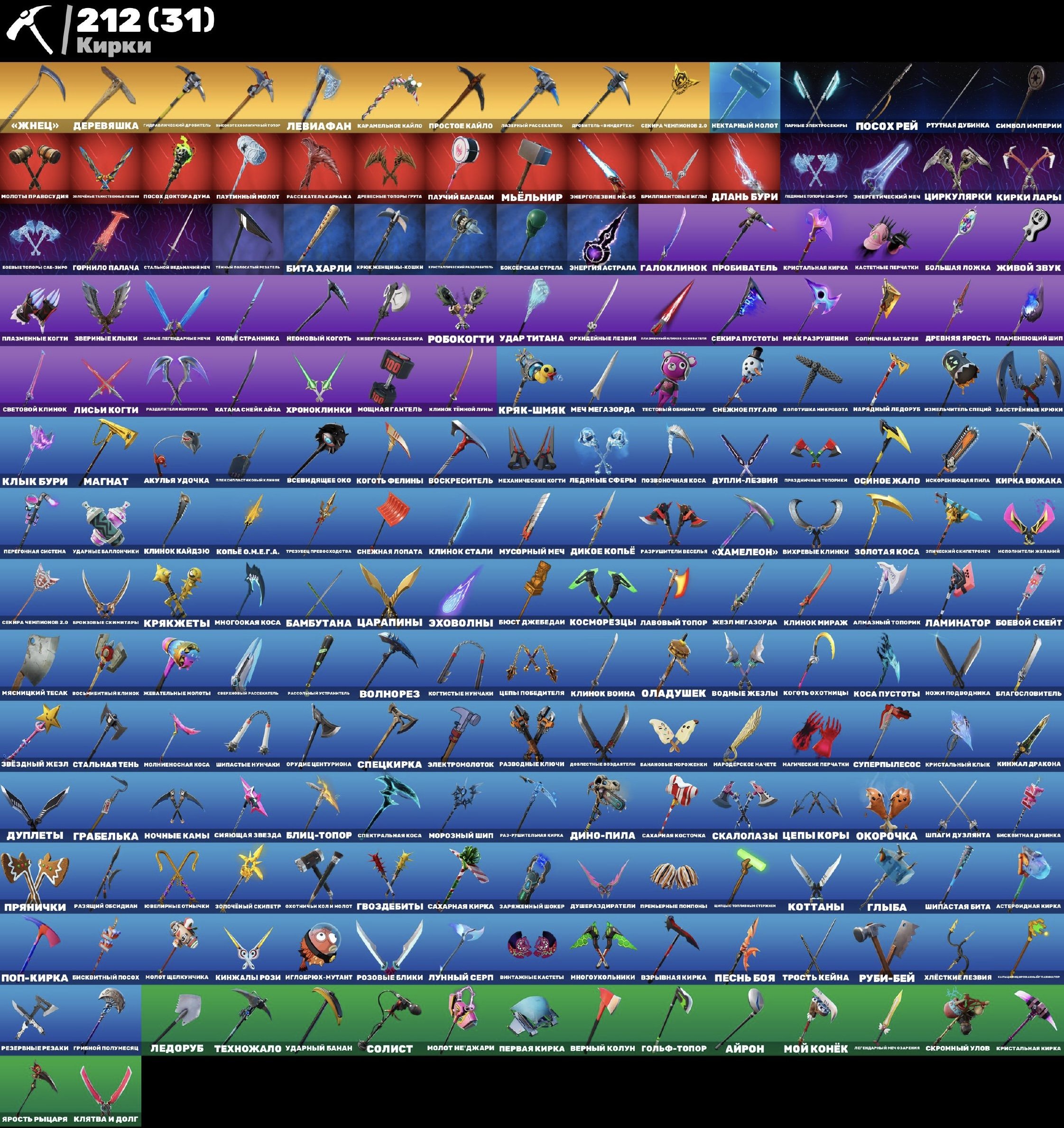 🎨 188 skins | 🌟 Fortnite account