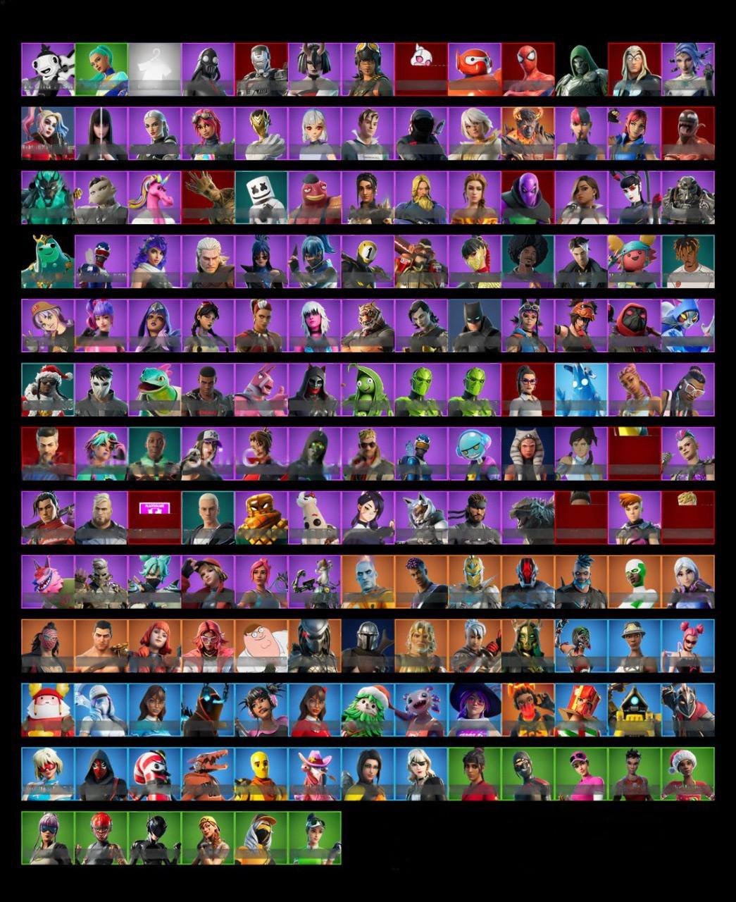 🎨 162 skins | 🌟 Fortnite account