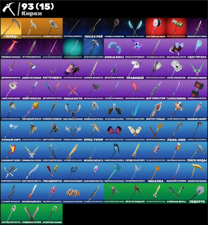 🎨 97 skins | 🌟 Fortnite account