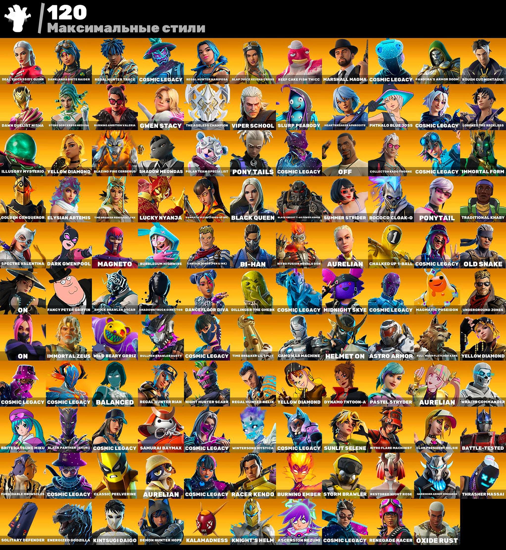 🎨 367 skins | 🌟 Fortnite account