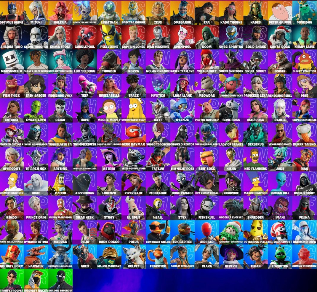 🎨 146 скінів | 🌟 Fortnite акаунт