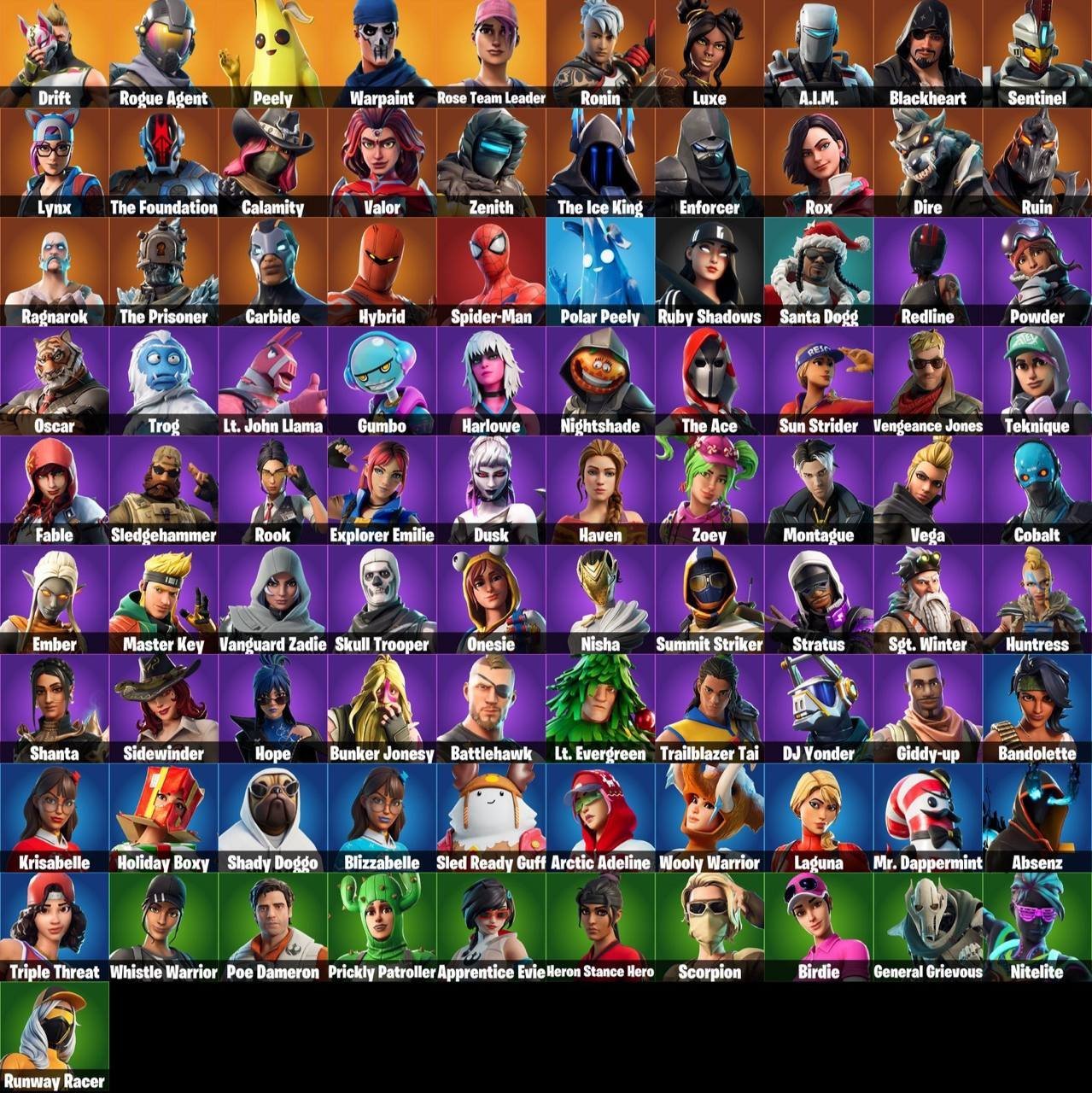 🎨 91 скін | 🌟 Fortnite акаунт