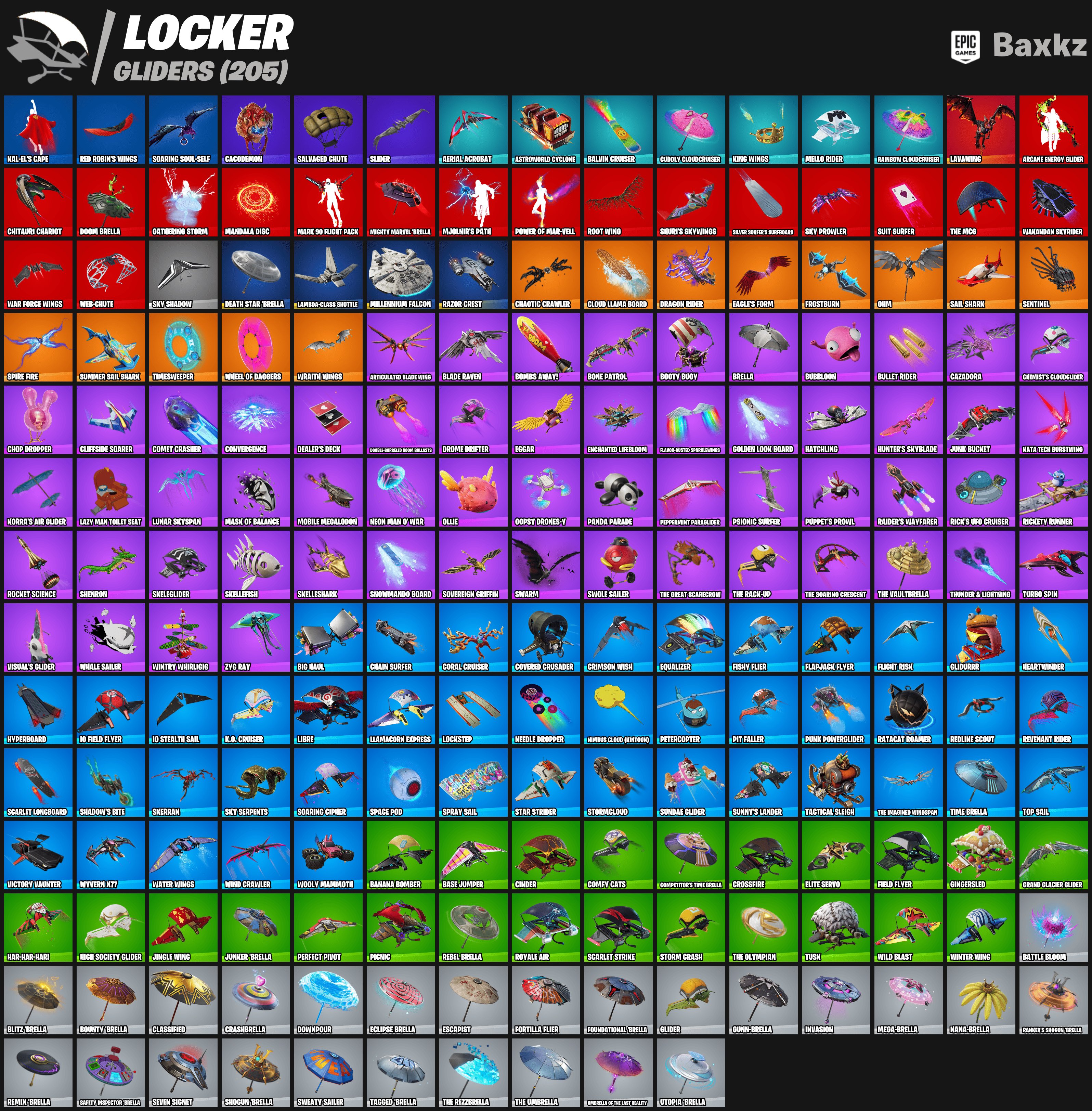 🎨 309 skins | 🌟 Fortnite account