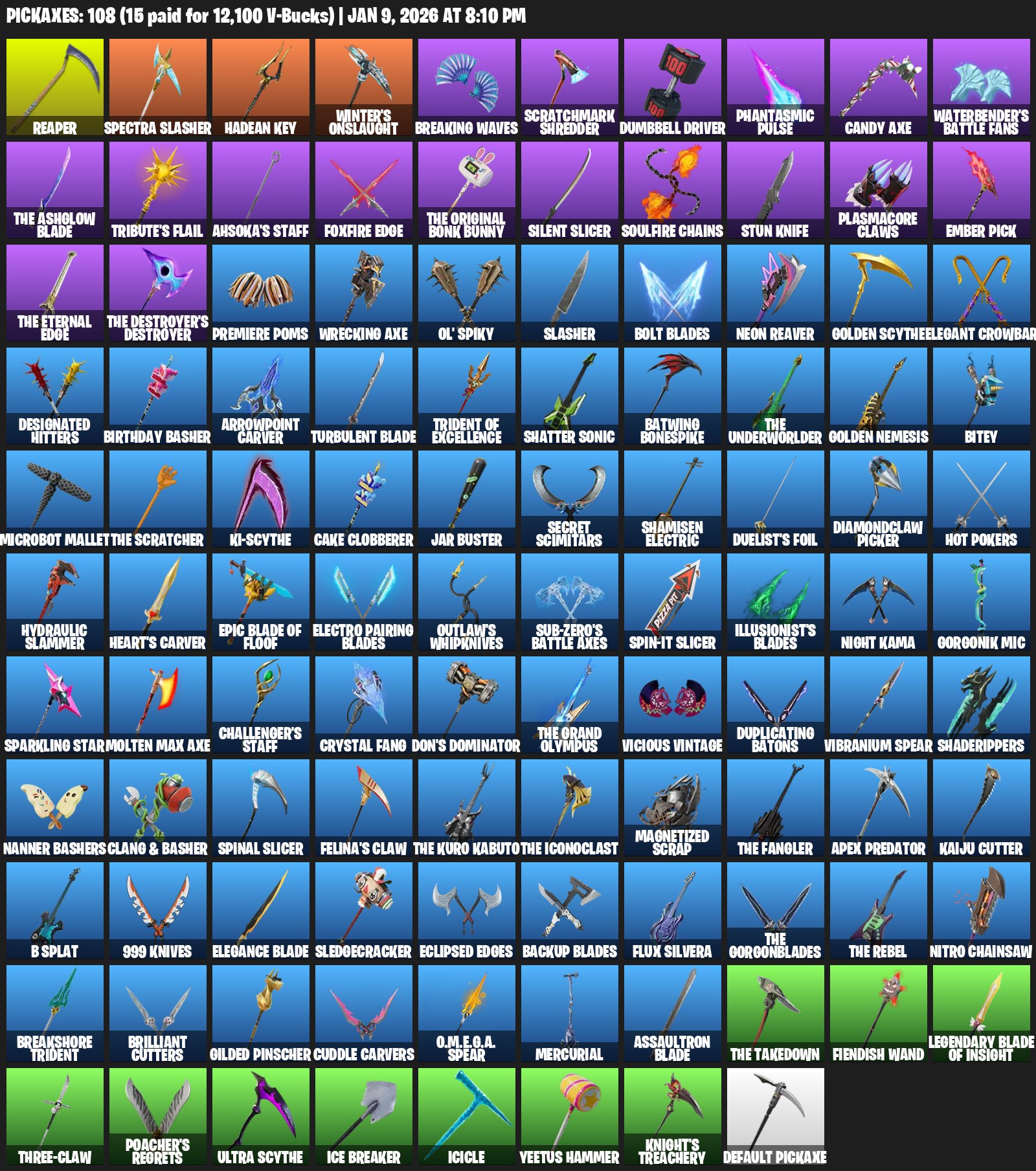 🎨 69 skins | 🌟 Fortnite account